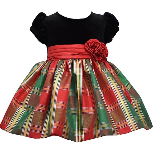 Bonnie Baby Other - Bonnie Jean Baby Girls Holiday Dress Size 24M New